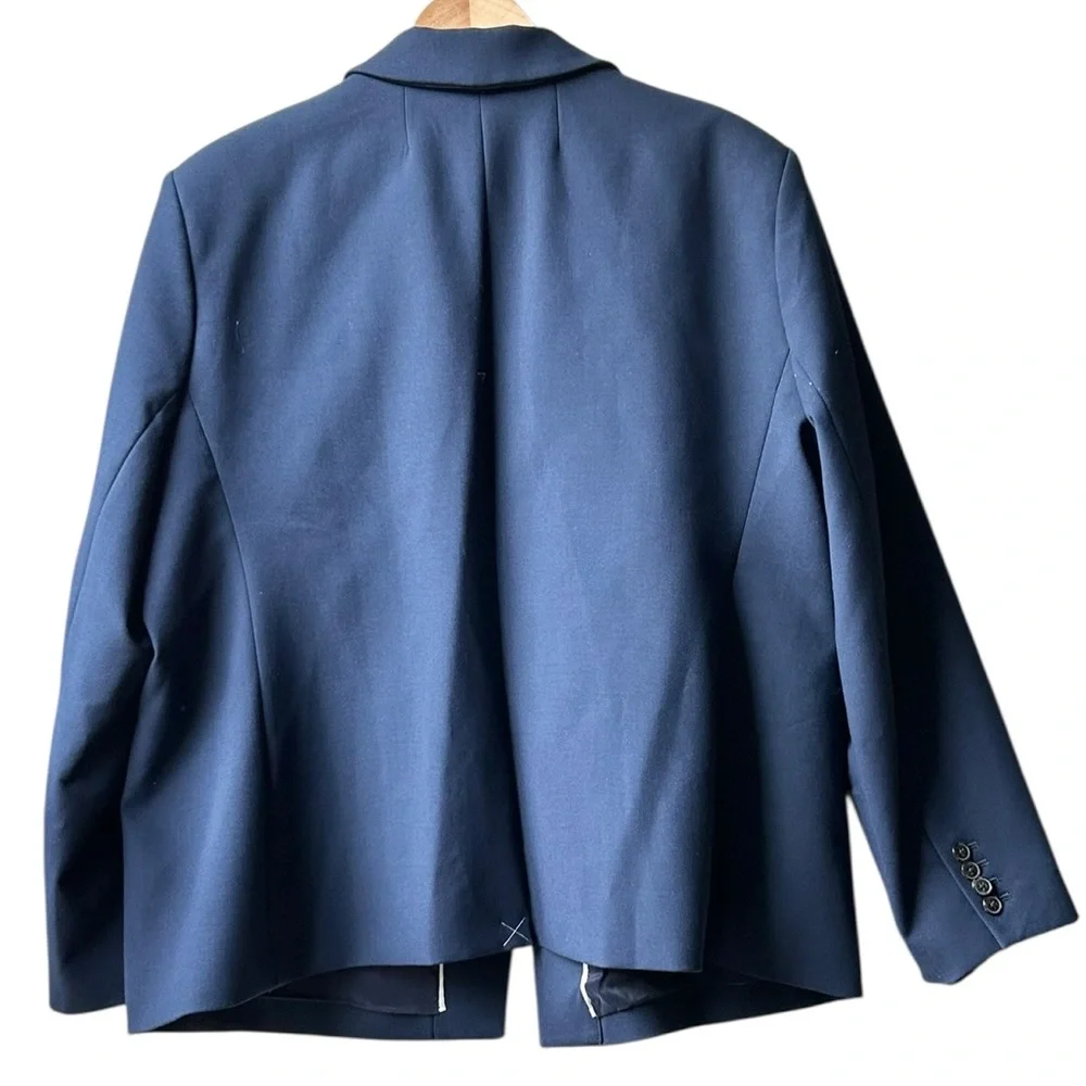 NWT J. Crew Navy Blue Madelyn Blazer In Four-Season Stretch Womens Sz 24